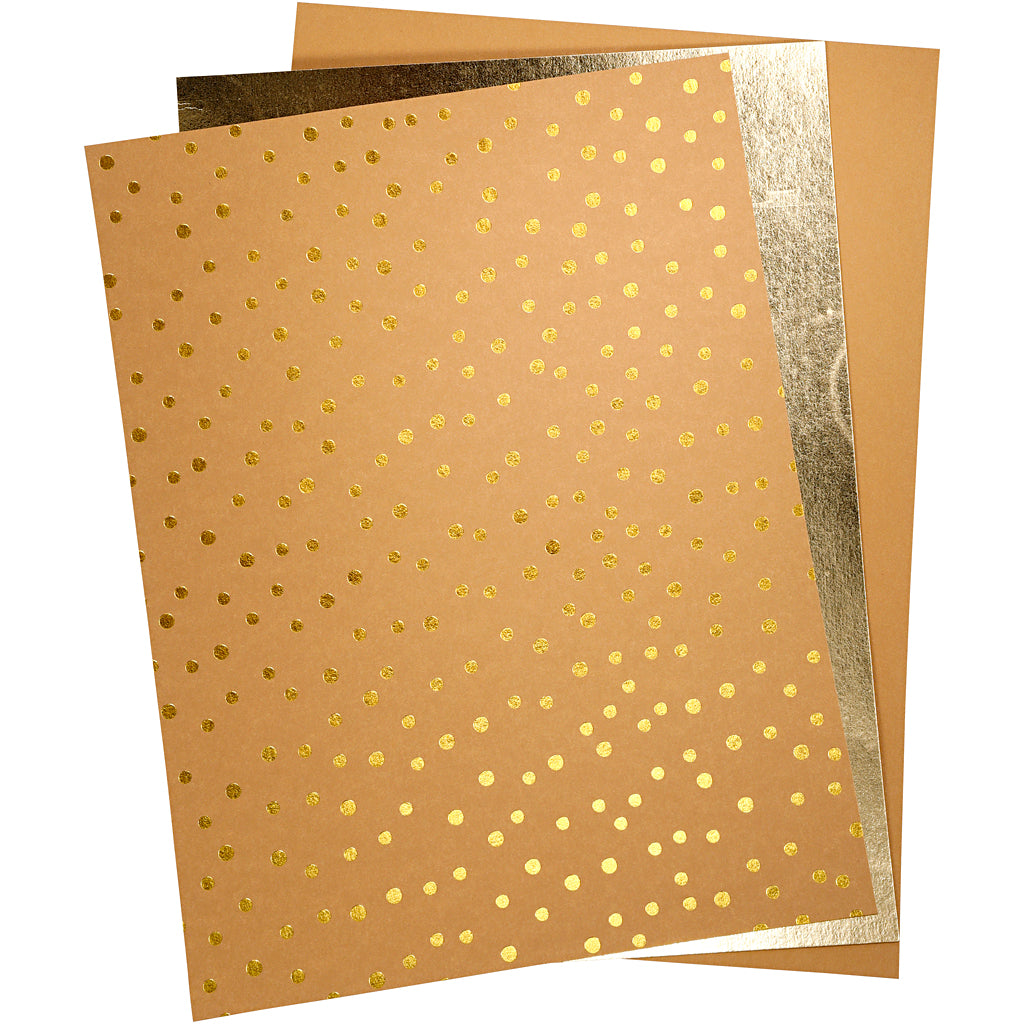 Faux Lederpapier von Creativ Company, 3 Blätter