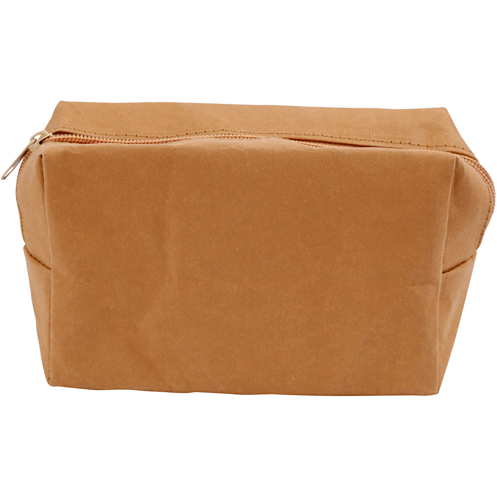 Creativ Firmenbrieftasche, Größe 16,5x6,5x10 cm, hellbraun, 1 Stück