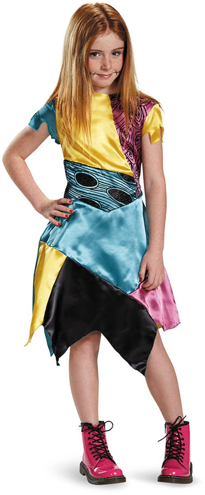 Disney-Disguise – Albtraum vor Weihnachten, klassisches Sally-Kleid, Größe L (10–12 Jahre), Mädchen