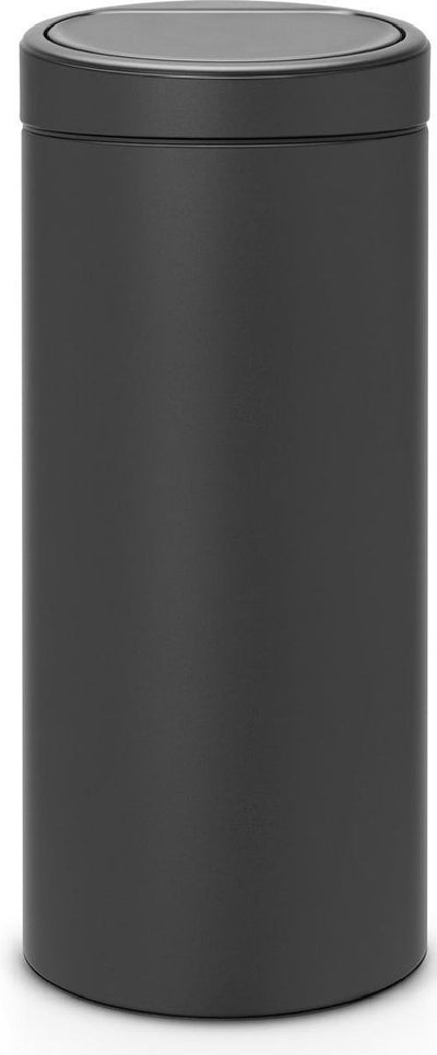 Brabantia Touch Bin Abfallbehälter – 30 Liter – Mineral Infinite Grey