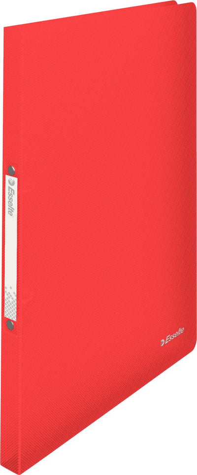 Esselte Vivida Ringbinder A4 – 2 Ringe – Rückenbreite 25 mm – Rot