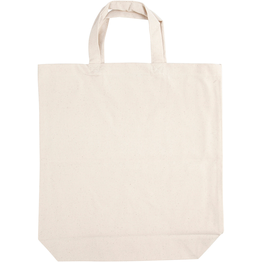 Creativ Firmentasche mit Bodenfalte, Maße 39x44x10 cm, 310 g, hell natur, 1 Stück