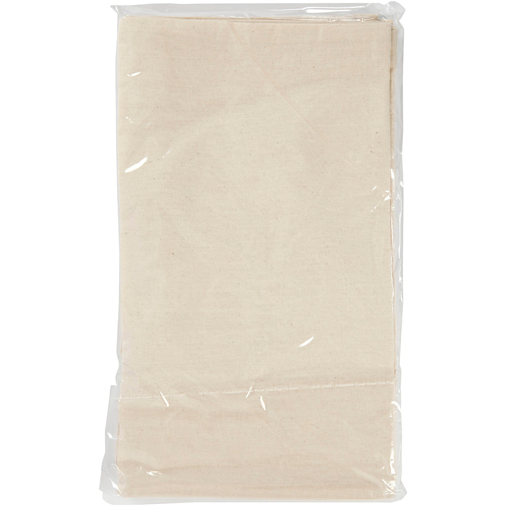 Creativ Company Tragetasche, Größe 38x42 cm, 145 gr, hell natur, 5 Stück 1 Karton