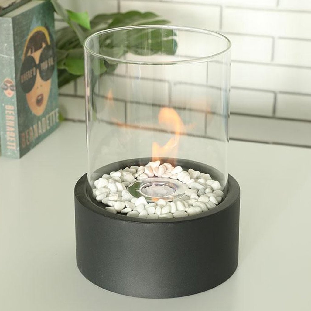 Jhy Design 5052 Tischfeuertopf 20,9 x 29,2 cm schwarz