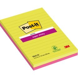 Super Haftnotizen Post-it 125x200 Neon