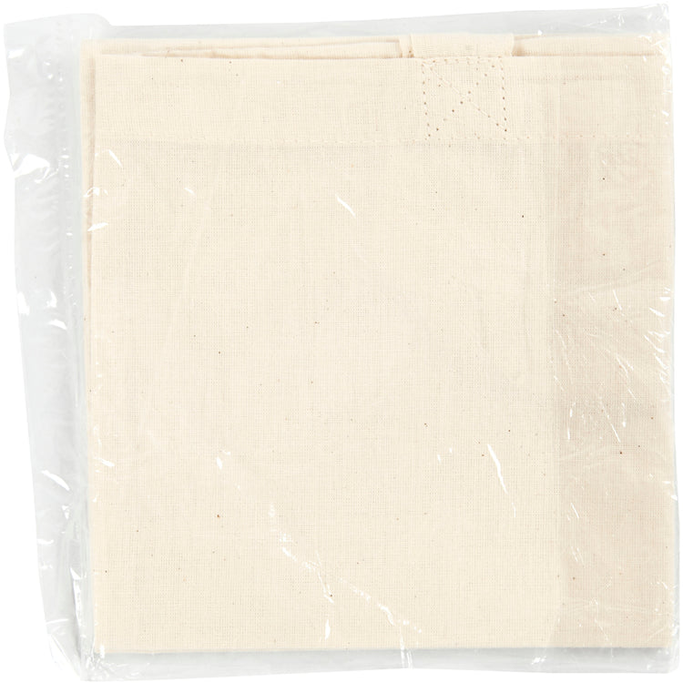 Creativ Company Tragetasche, Größe 30x33 cm, 135 gr, hell natur, 1 Stück