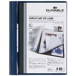 Schnellbefestigungen aus robustem 2589-Kunststoff, A4, 280 x 330 mm, dunkelblau