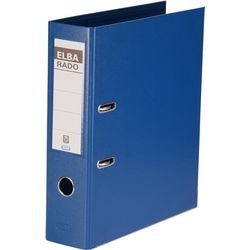 Ordner elba rado plast blau a4 500 blatt karton polypropylen