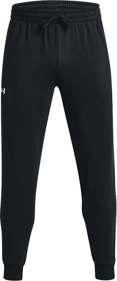 Under Armour UA Rival Fleece Joggers-BLK Herren-Sporthose – Schwarz – Weiß