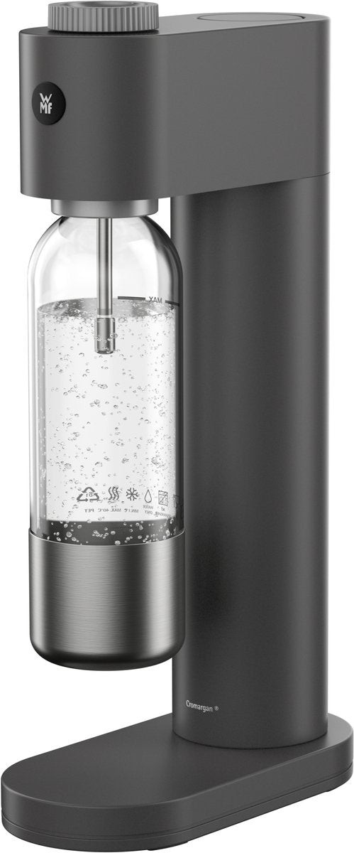 WMF Element One – Sprudelwassermaschine – Lava – Edelstahl – modernes Design – kompakt