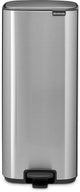 Brabantia Bo Treteimer – 30 Liter – mattierter Stahl, fingerabdrucksicher