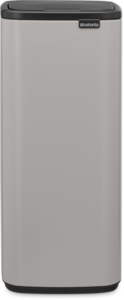 Brabantia Bo Touch Bin Abfallbehälter – 30 Liter – weiches Grau