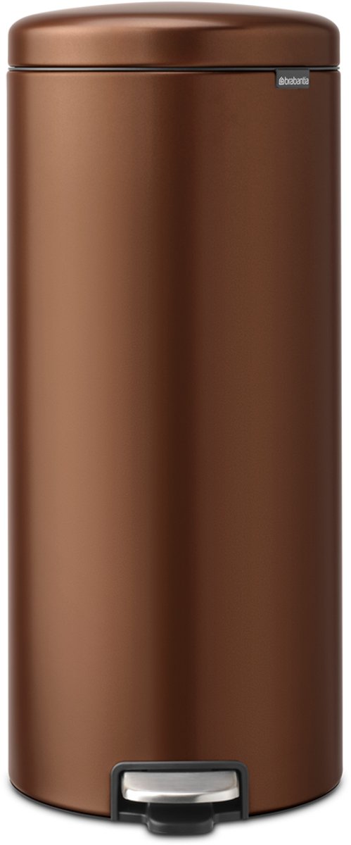 Brabantia Newicon Abfallbehälter – 30 Liter – warme Bronze