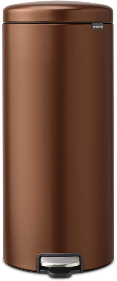 Brabantia Newicon Abfallbehälter – 30 Liter – warme Bronze