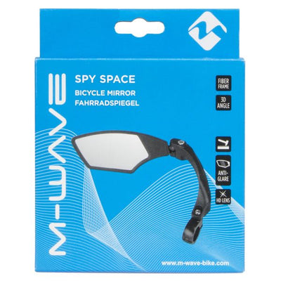 M-Wave Fahrradspiegel links 110 x 55 mm schwarz