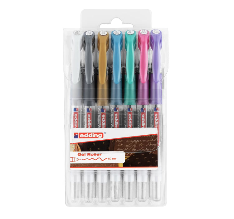 Edding 2185 • Gelroller 0,7mm sortiert 7Stk