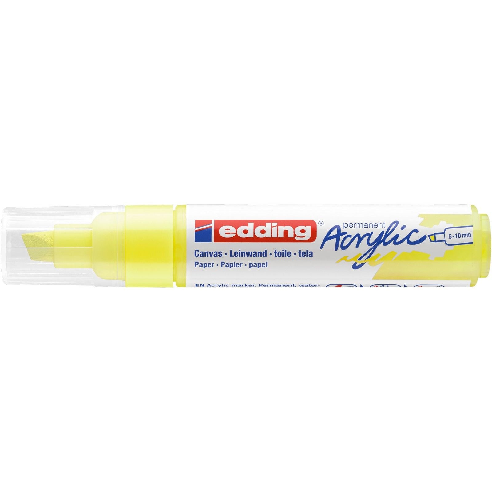 Edding 5000 • Acrylmarker breit neongelb
