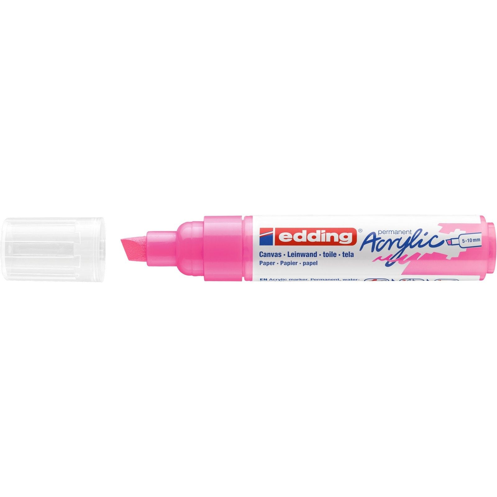 Edding 5000 • Acrylmarker breit neonpink