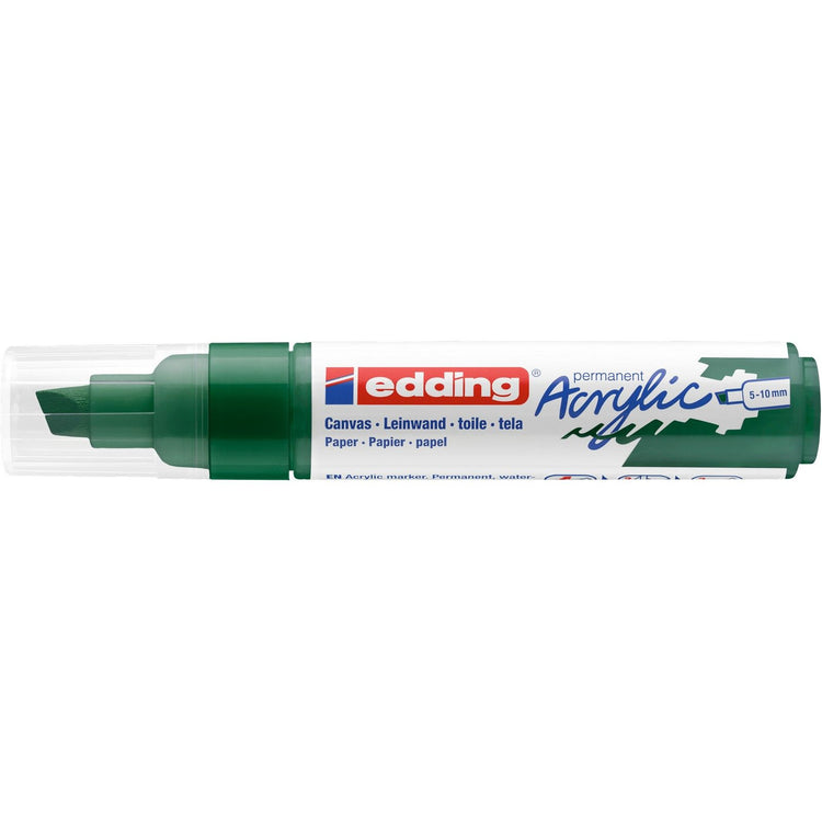Edding 5000 • Acrylmarker breit moosgrün