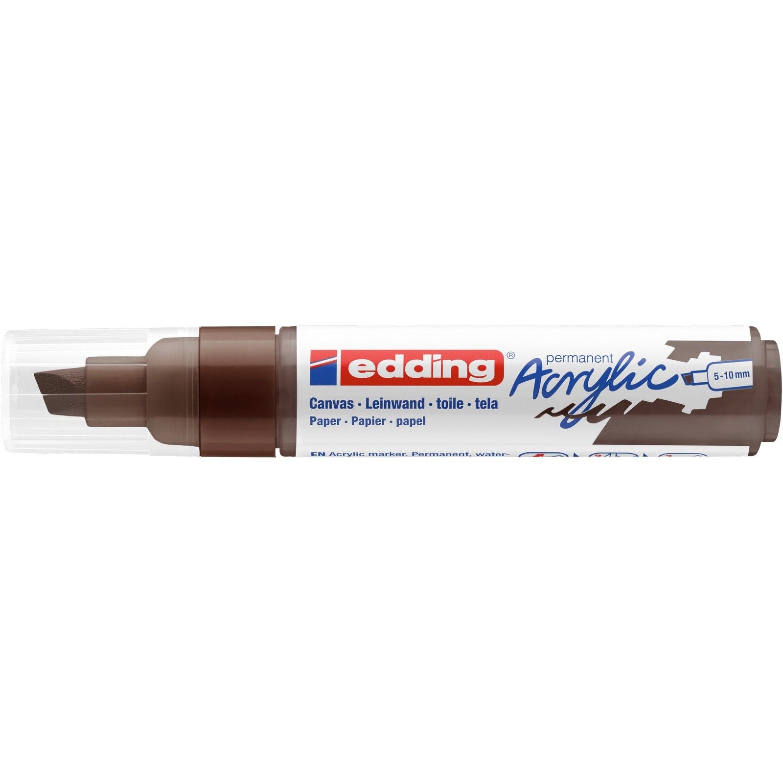 Edding 5000 • Acrylmarker breit schokoladenbraun