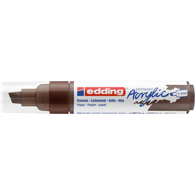 Edding 5000 • Acrylmarker breit schokoladenbraun