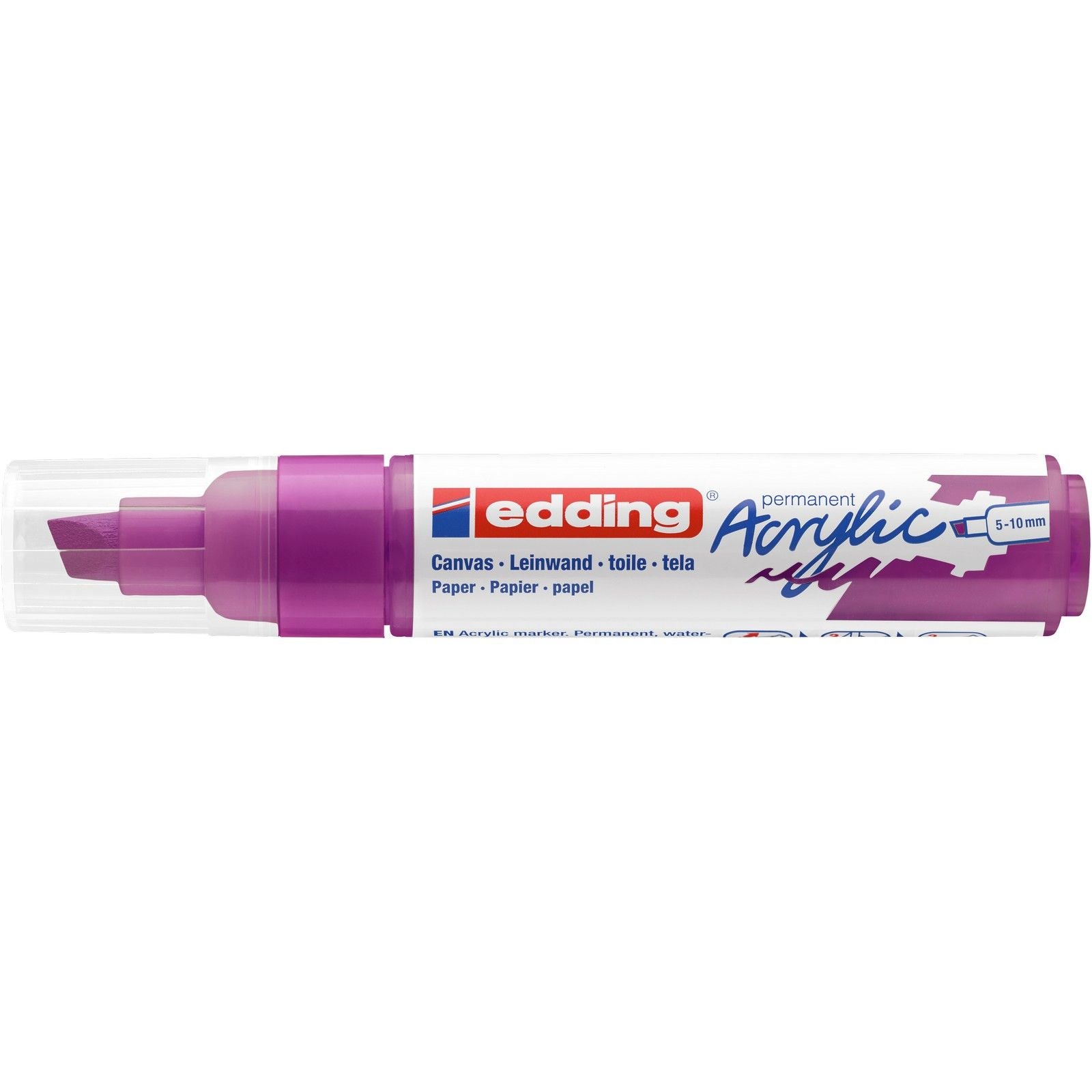 Edding 5000 • Acrylmarker breit Beerenrot