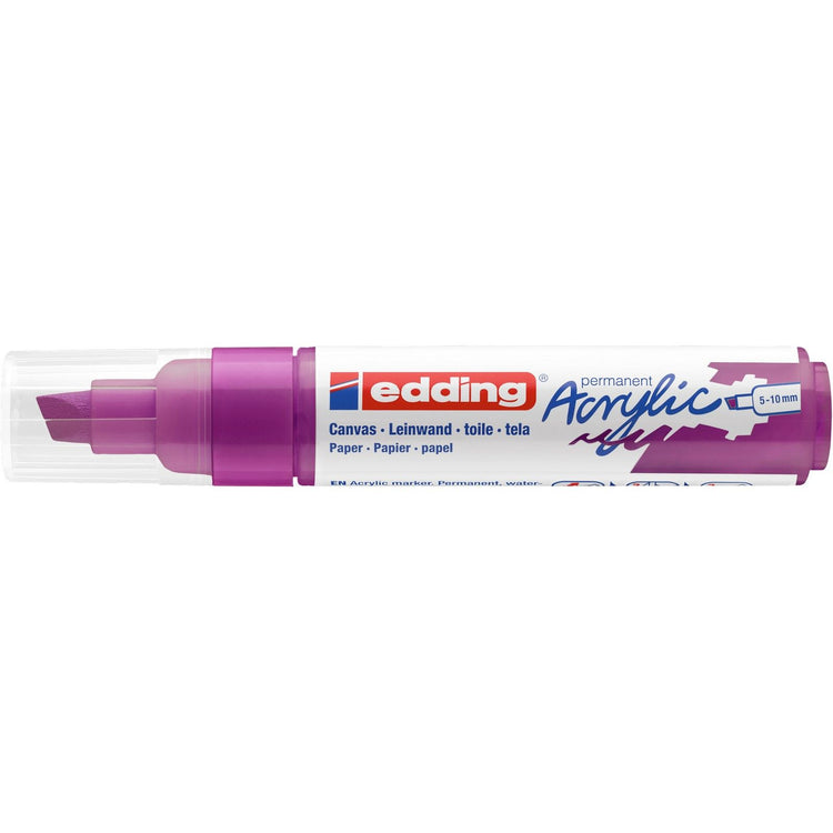 Edding 5000 • Acrylmarker breit Beerenrot
