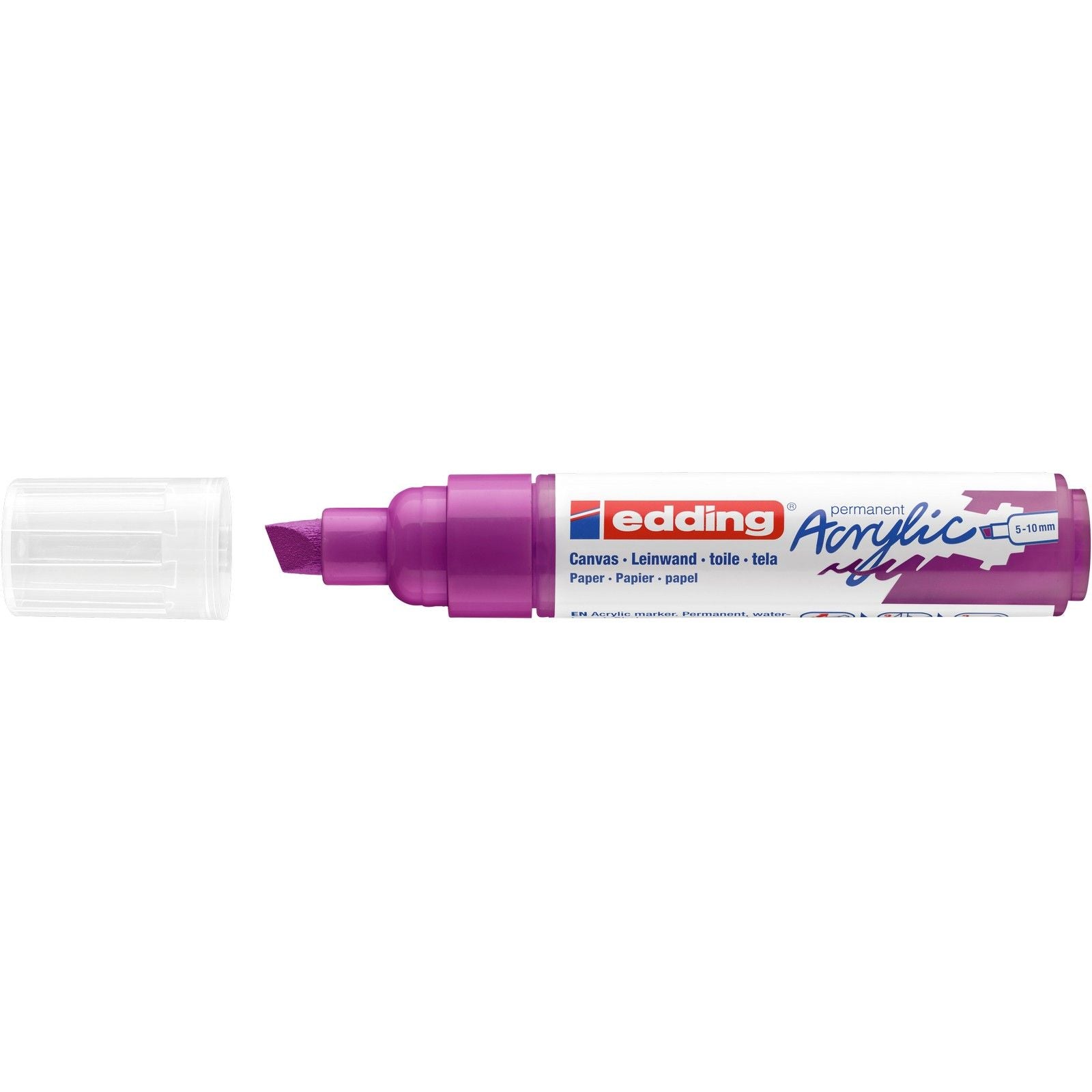 Edding 5000 • Acrylmarker breit Beerenrot