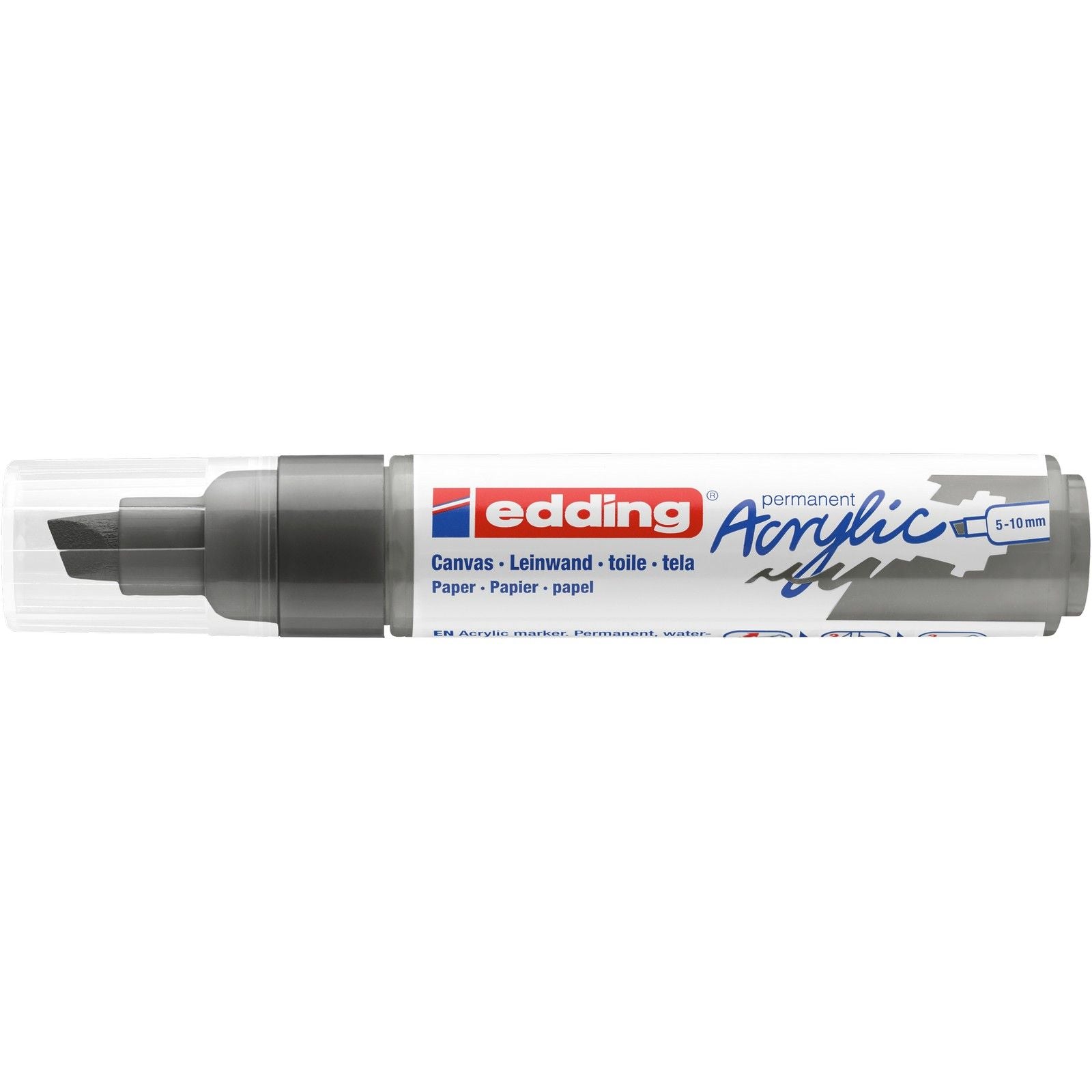 Edding 5000 • Acrylmarker breit anthrazit