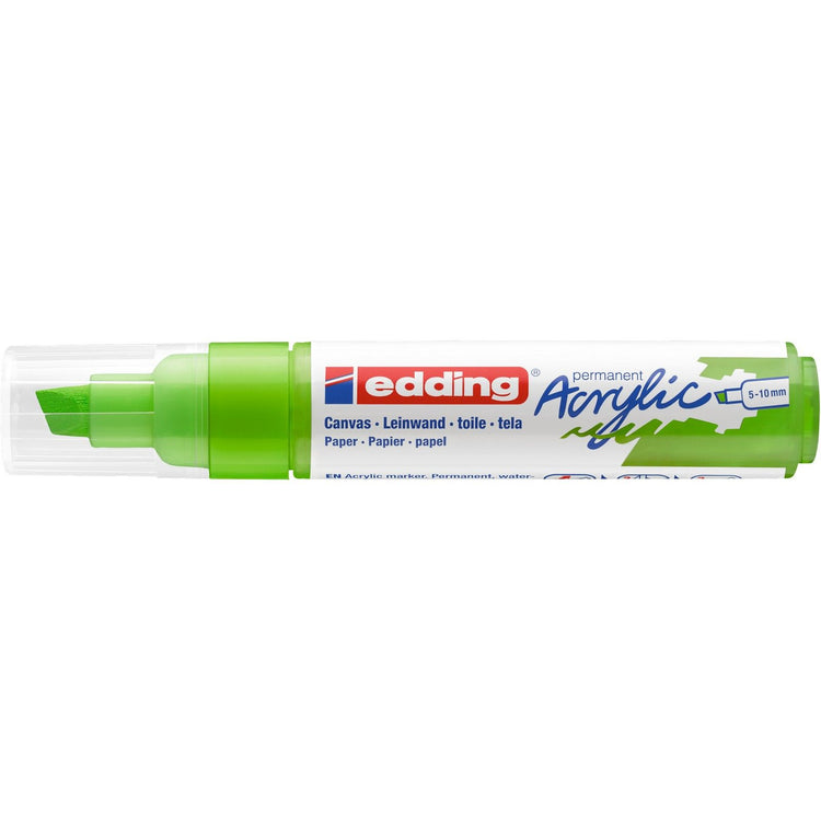 Edding 5000 • Acrylmarker breit gelbgrün