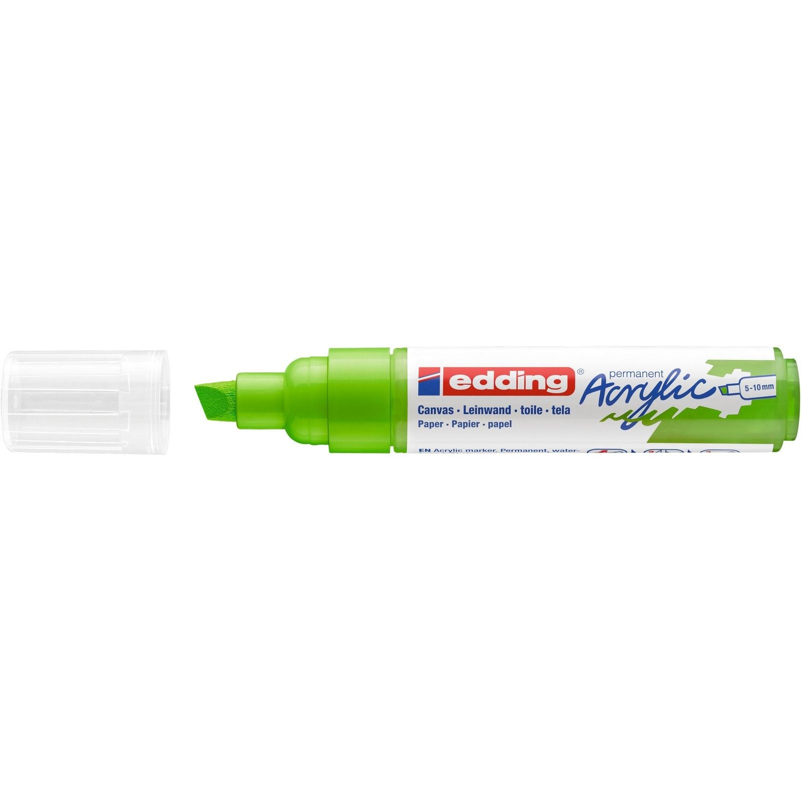 Edding 5000 • Acrylmarker breit gelbgrün