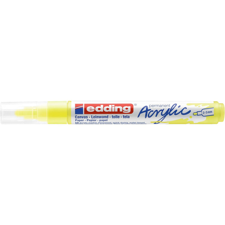 Edding 5000 • Acrylmarker mittel neongelb
