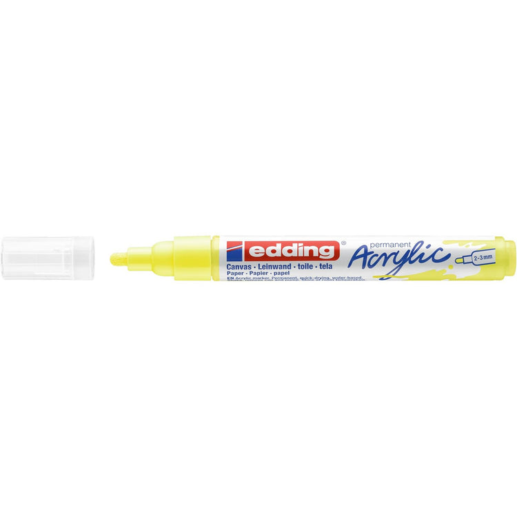 Edding 5000 • Acrylmarker mittel neongelb