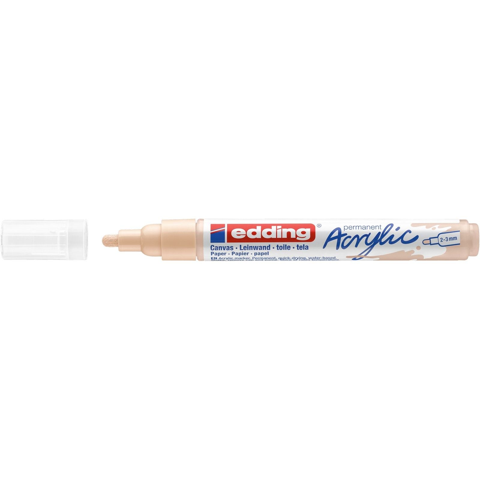 Edding 5000 • Acrylmarker mittelwarmes Beige
