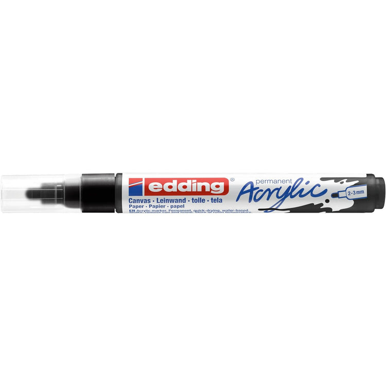 Edding 5000 • Acrylmarker mittelschwarz