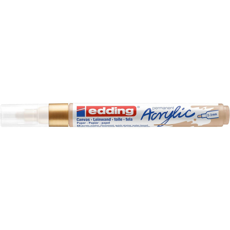 Edding 5000 • Acrylmarker mittelstarkes Gold