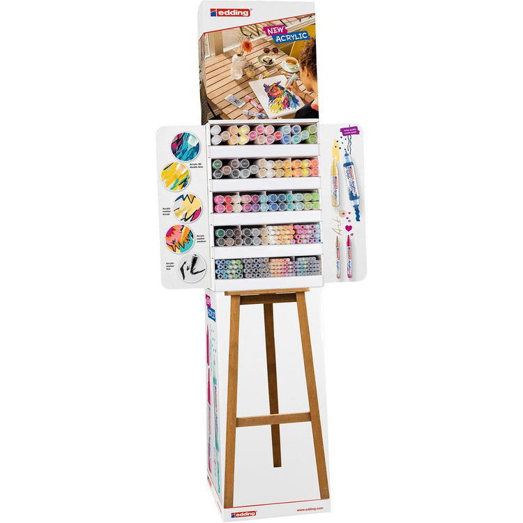Edding • 5000-5100-5300-5400 Acryl-Bodendisplay 224St