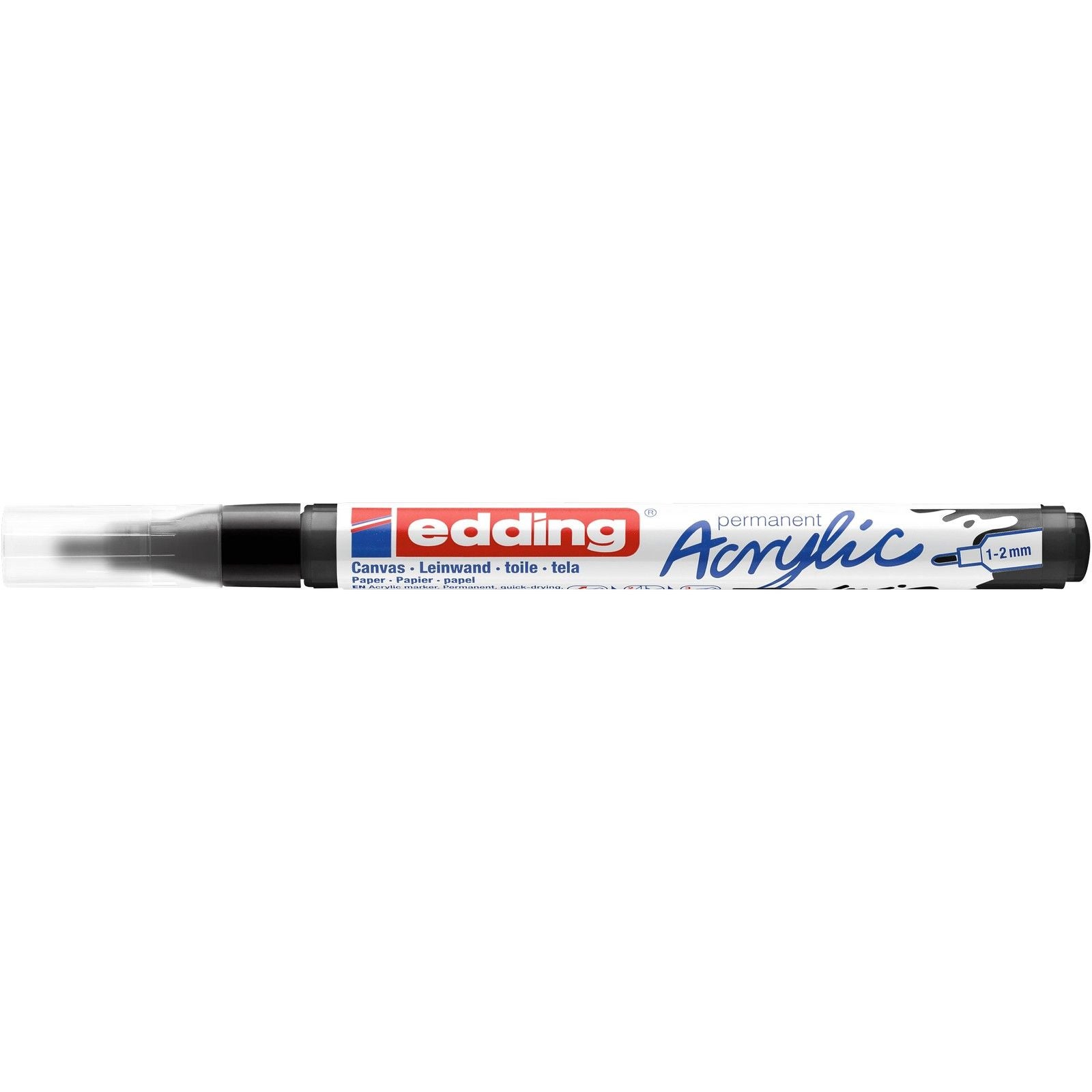 Edding 5000 • Acrylmarker fein schwarz