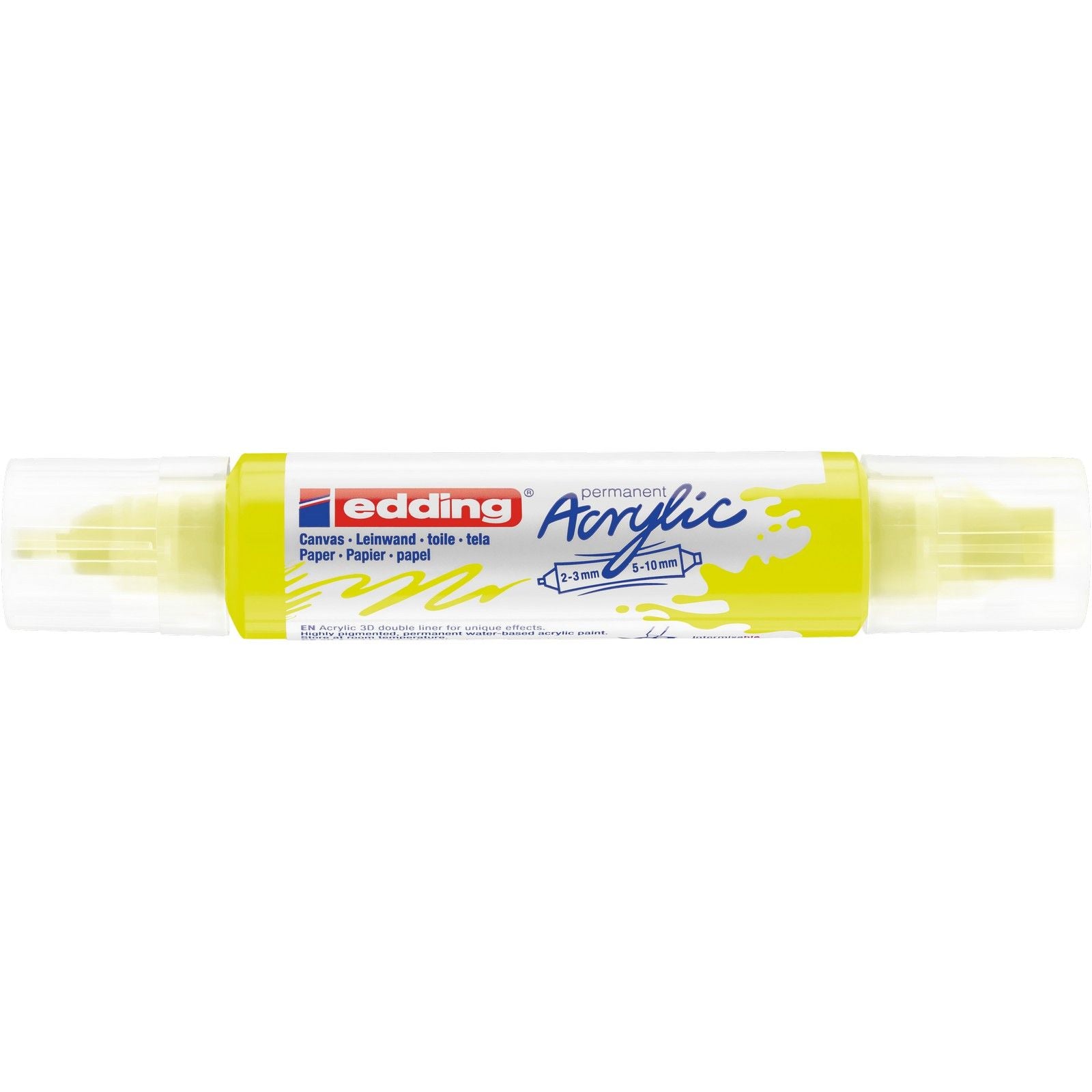 Edding 5000 • Acryl 3D-Doppelstift Neongelb