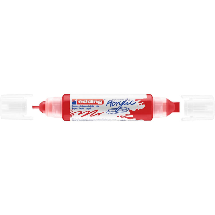 Edding 5000 • Acryl 3D Doubleliner Verkehrsrot