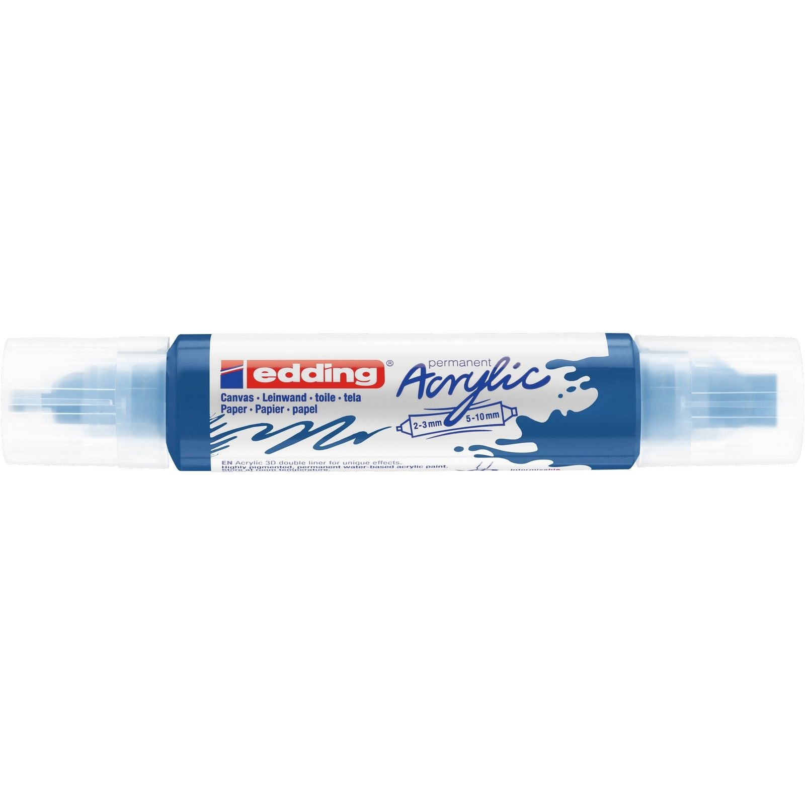 Edding 5000 • Acryl 3D Doubleliner Enzianblau