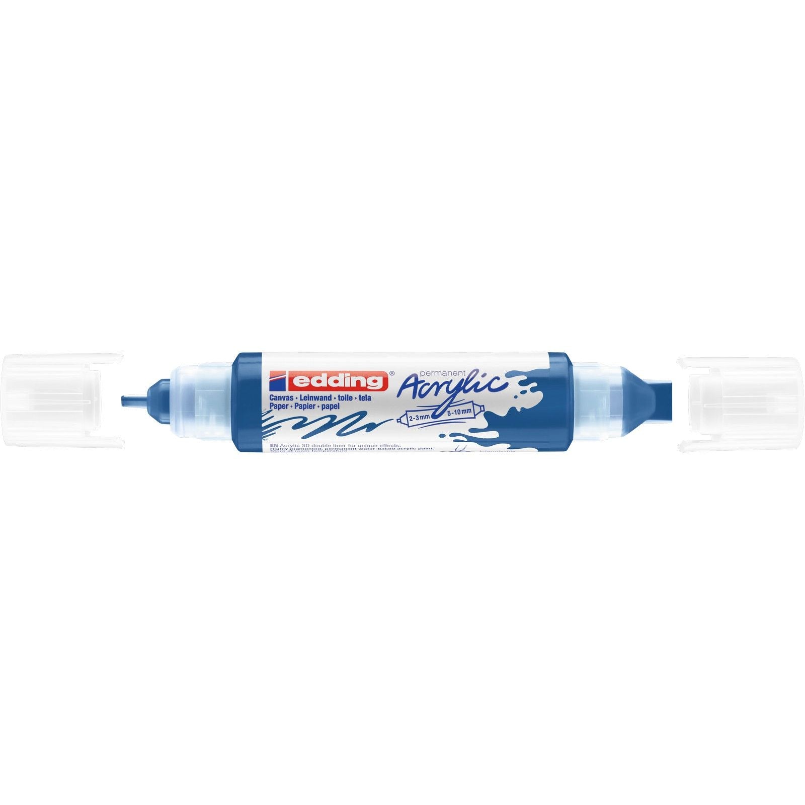Edding 5000 • Acryl 3D Doubleliner Enzianblau