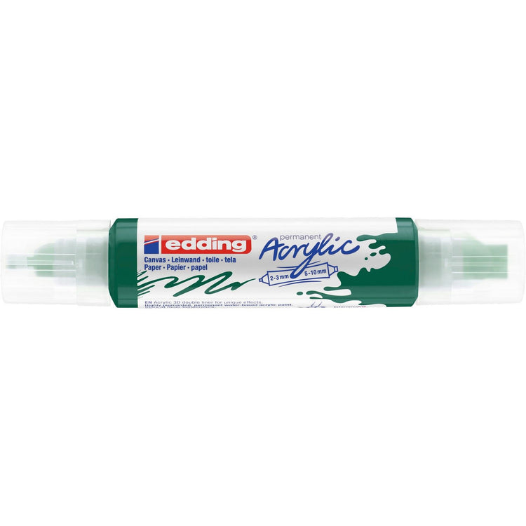 Edding 5000 • Acryl 3D Doubleliner Moosgrün