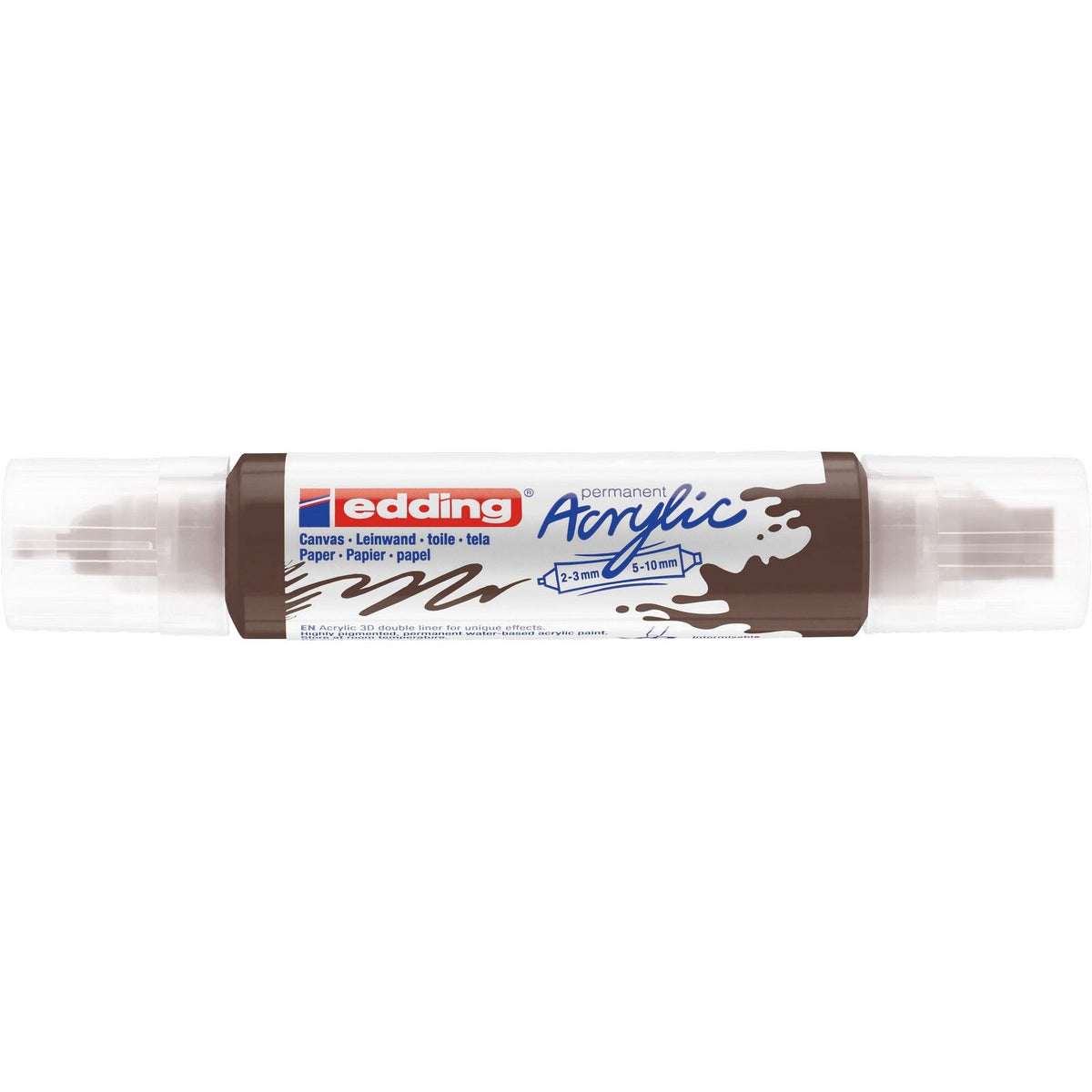 Edding 5000 • Acryl 3D Doubleliner Schokoladenbraun