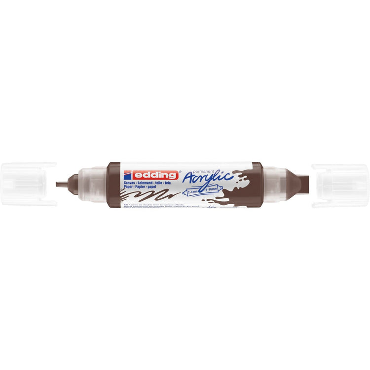 Edding 5000 • Acryl 3D Doubleliner Schokoladenbraun