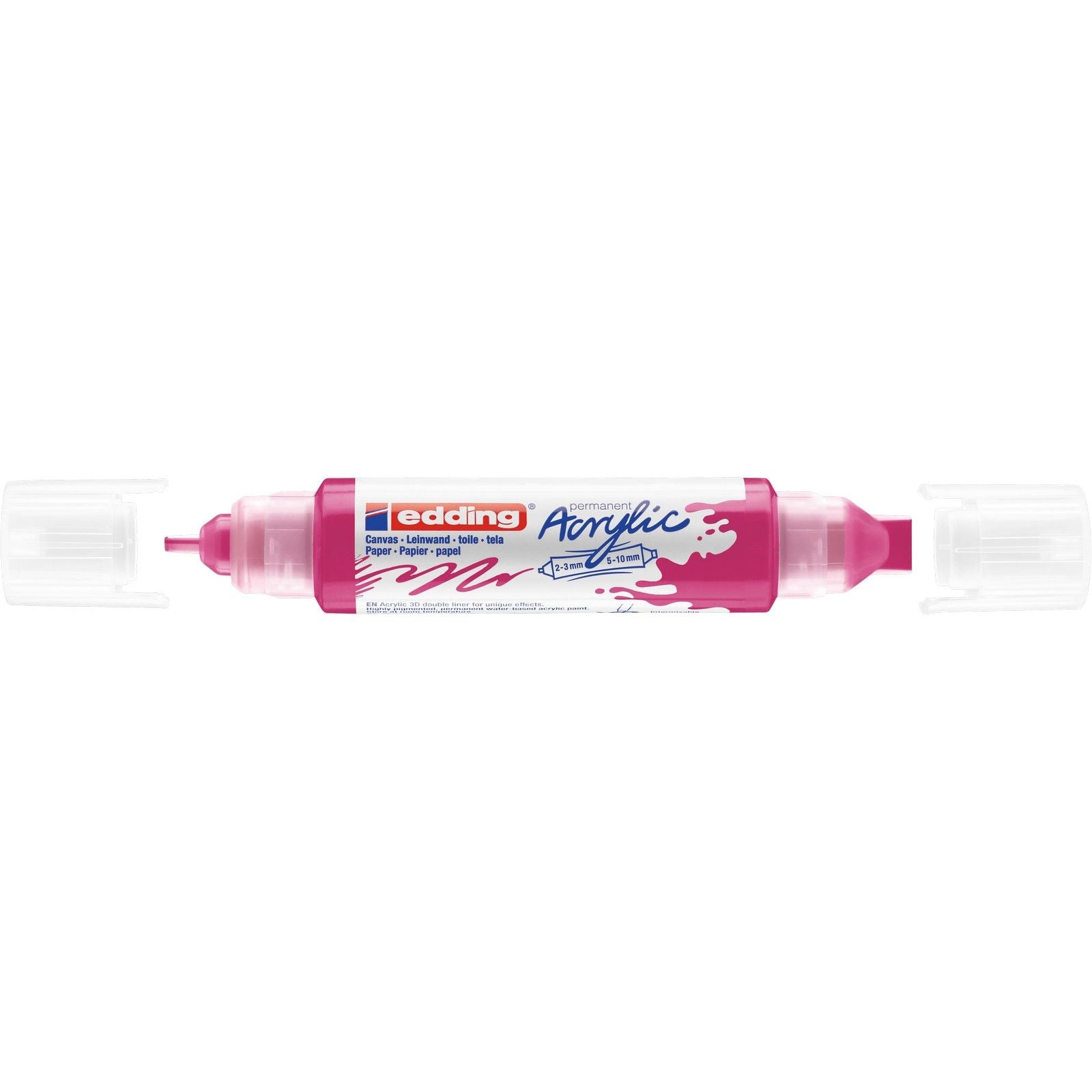 Edding 5000 • Acryl 3D Doubleliner Teleagenta