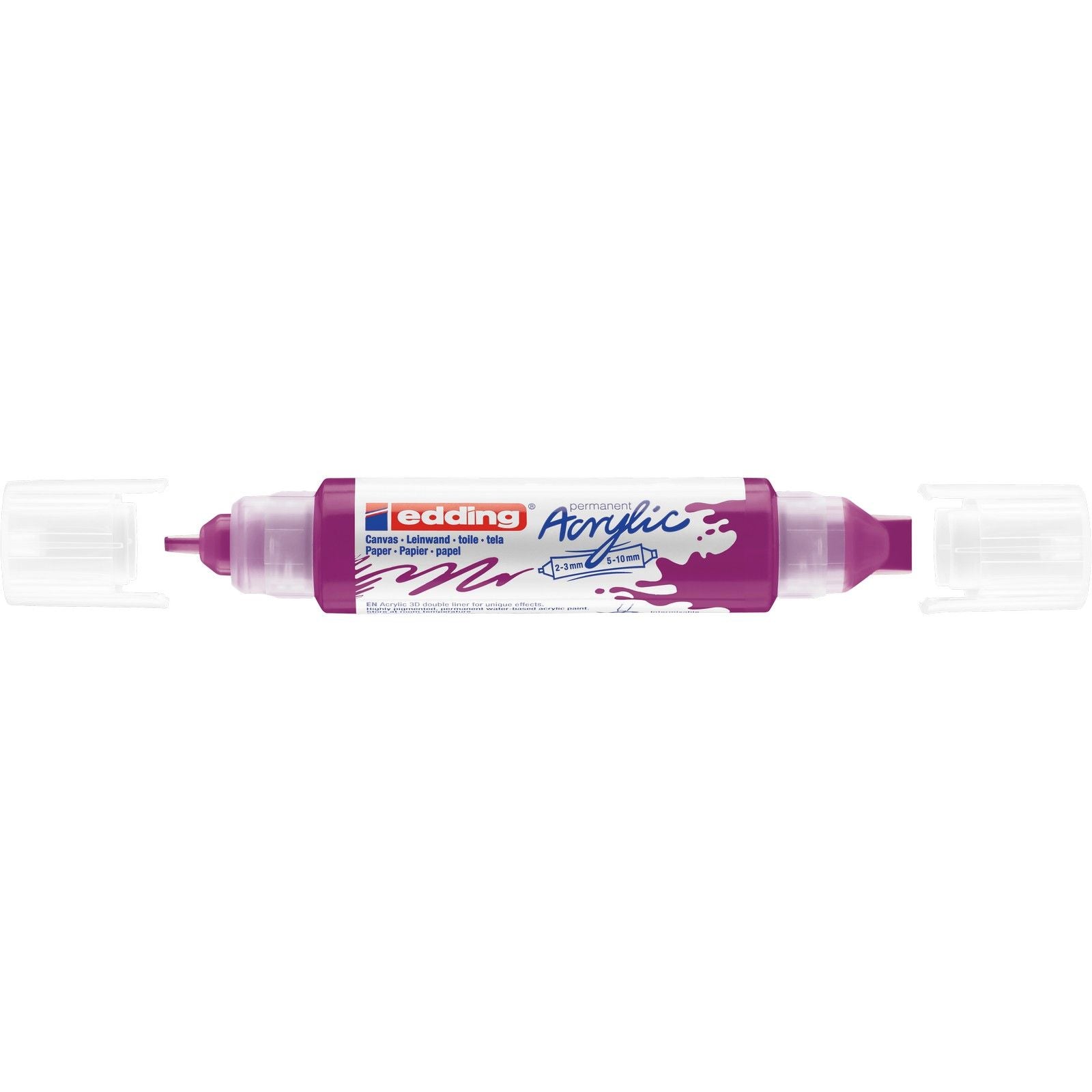 Edding 5000 • Acryl 3D Doubleliner Beerenrot