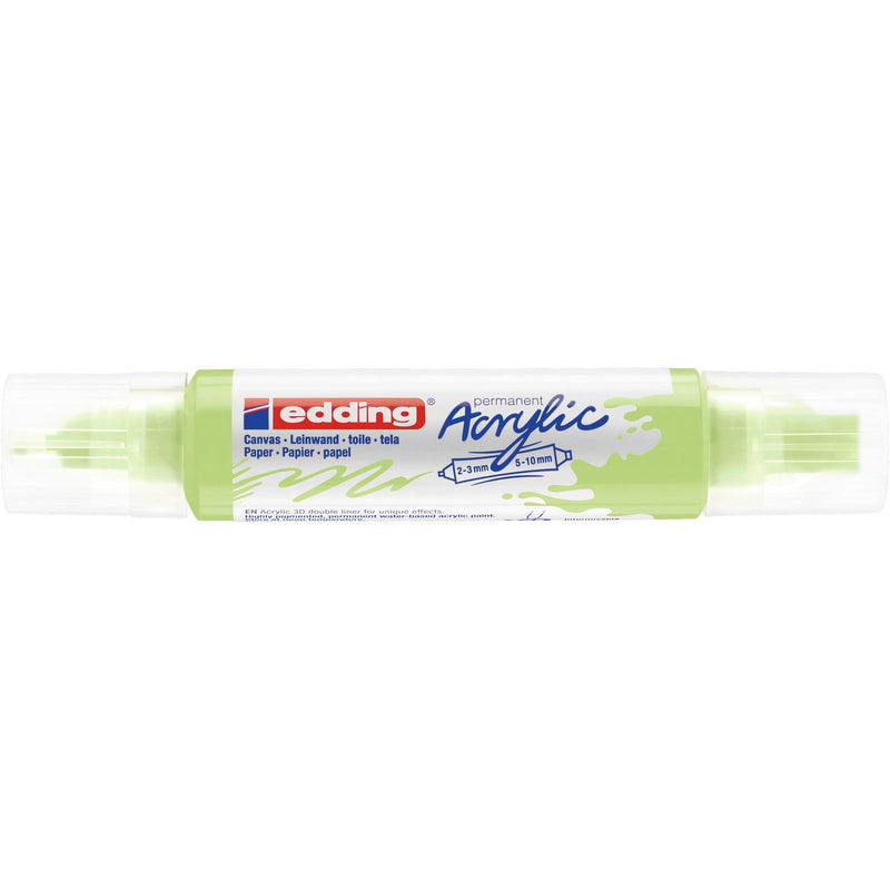 Edding 5000 • Acryl 3D-Doppelstift Pastellgrün