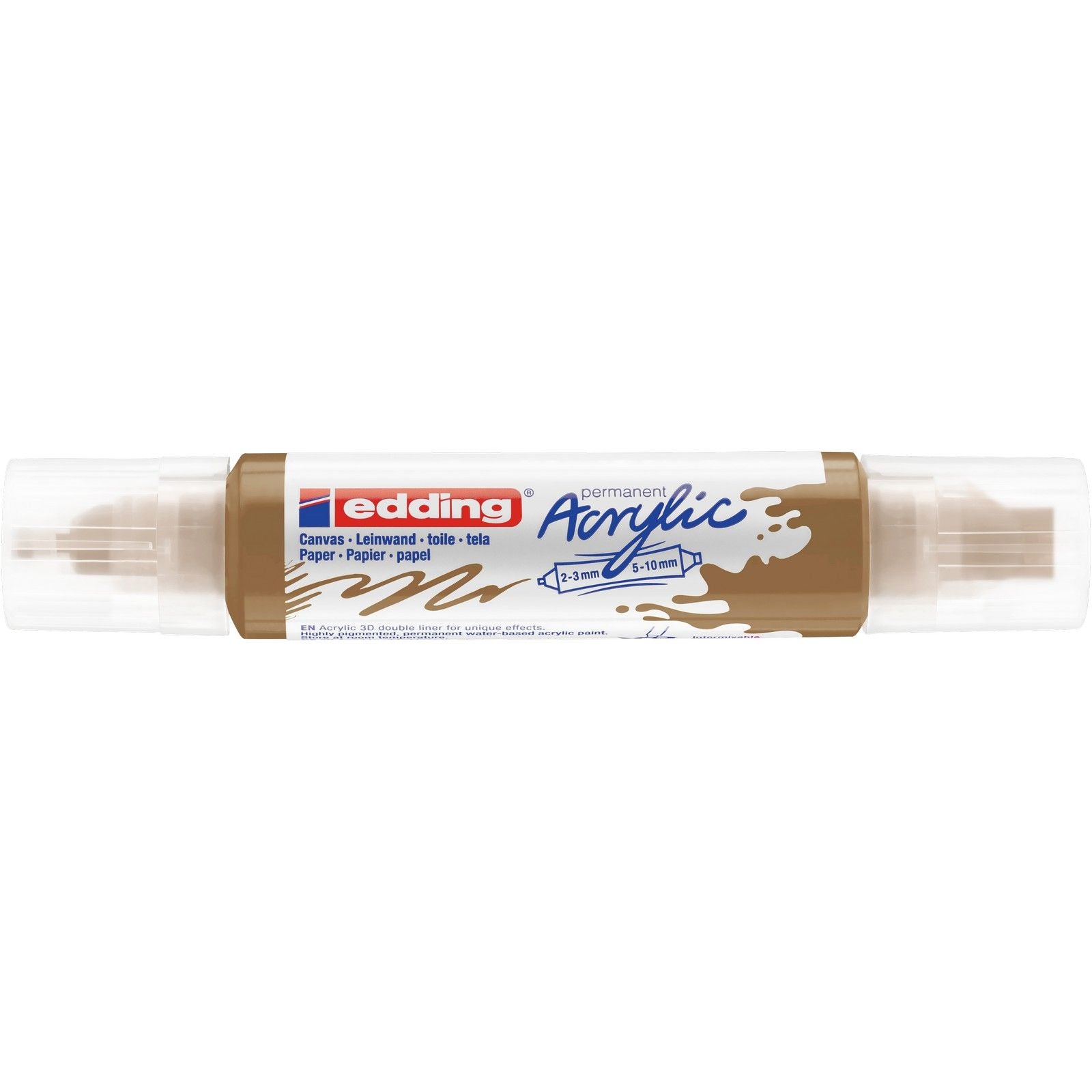 Edding 5000 • Acryl 3D Doubleliner Rich Gold