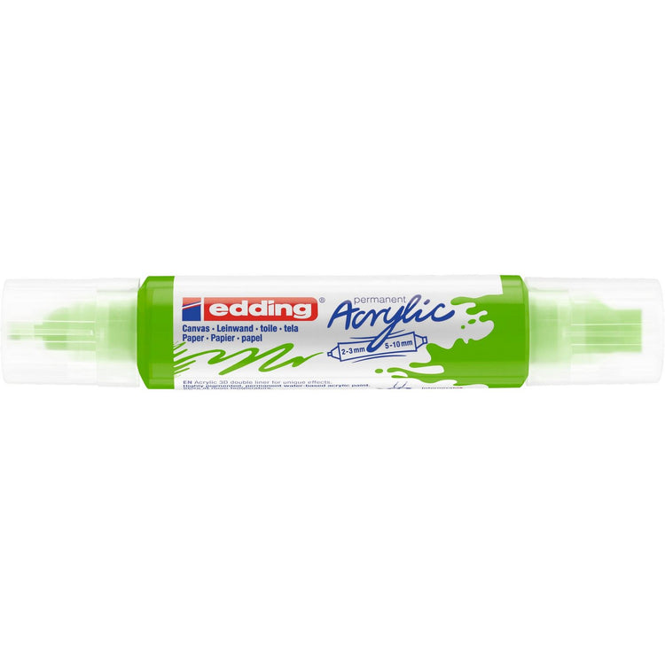 Edding 5000 • Acryl 3D Doubleliner Gelbgrün